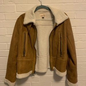 Suede soft and cozy jacket